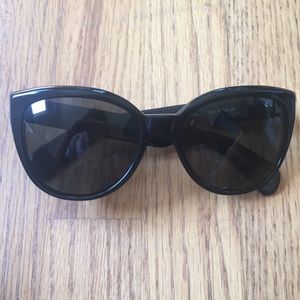 Oliver Peoples ABRIE black polarized sunglasses